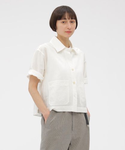 PIECE DYED COTTON POPLIN SHIRT | MARGARET HOWELL（マーガレット