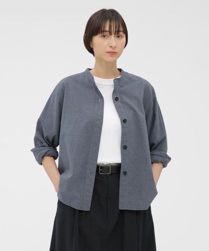 COTTON RAMIE POPLIN SHIRT | MARGARET HOWELL（マーガレット