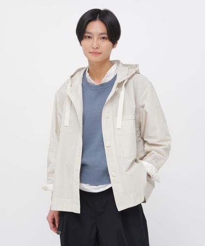 PIECE DYED COTTON POPLIN SHIRT | MARGARET HOWELL（マーガレット