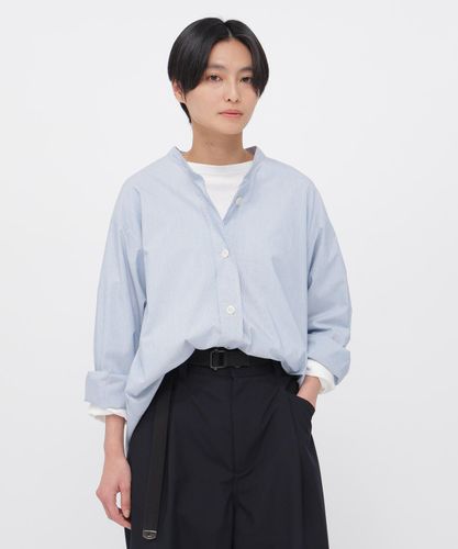 HIGHCOUNT TOP DYED COTTON SHIRT | MARGARET HOWELL（マーガレット