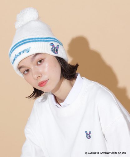 Needles × Kae Tanaka/ニードルズ×カエタナカ Watch Cap - KT Eyes Emb