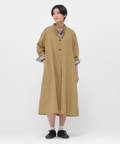 CANTON BLACK LIGHT DENIM DRESS | MARGARET HOWELL（マーガレット