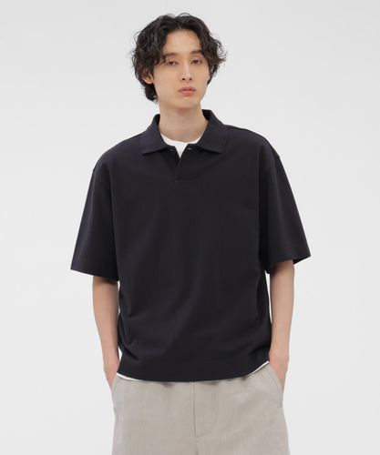 COTTON LINEN PIQUE TOP | MARGARET HOWELL（マーガレット・ハウエル