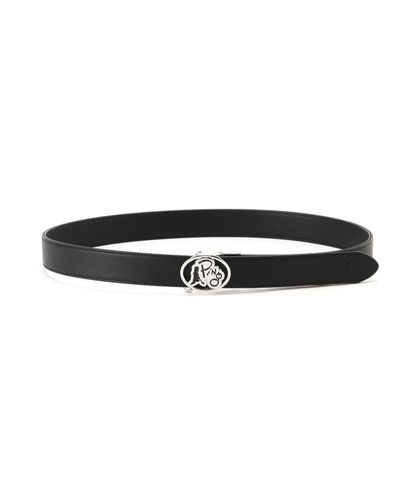 ROLLER BUCKLE LEATHER BELT | MARGARET HOWELL（マーガレット