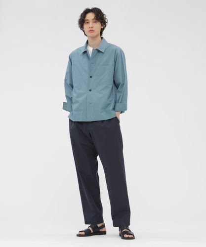 WORSTED WOOL COTTON TROUSERS | MARGARET HOWELL（マーガレット
