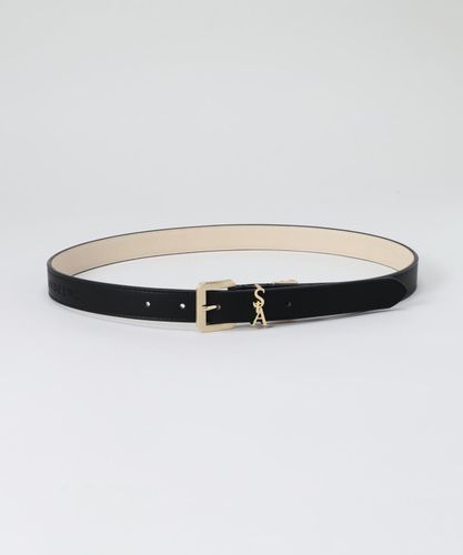 ROLLER BUCKLE LEATHER BELT | MARGARET HOWELL（マーガレット