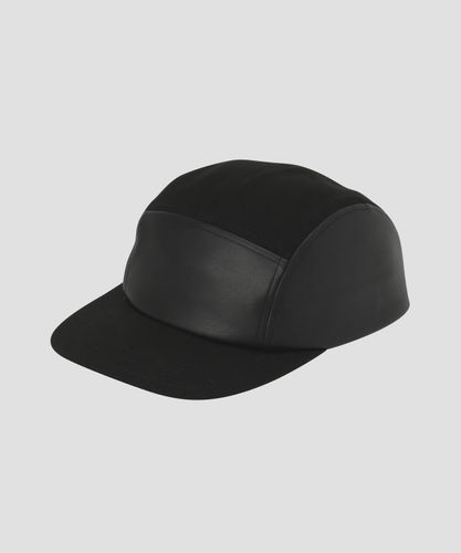 s*h様 リックオウエンス DRKSHDW レザーキャップ Rick Owens DRKSHDW/リックオウエンス ダークシャドウ/BASEBALL CAP