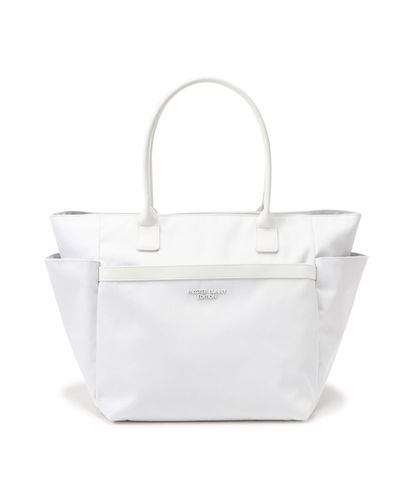 【ホワイト】千鳥柄カートバッグ (UNISEX) 千鳥柄カートバッグ (UNISEX) | MASTER BUNNY EDITION（マスターバニー