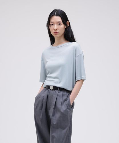 blurhms / COTTON SILK NEP HARF-ZIP PULLOVER | THE LIBRARY（ザ