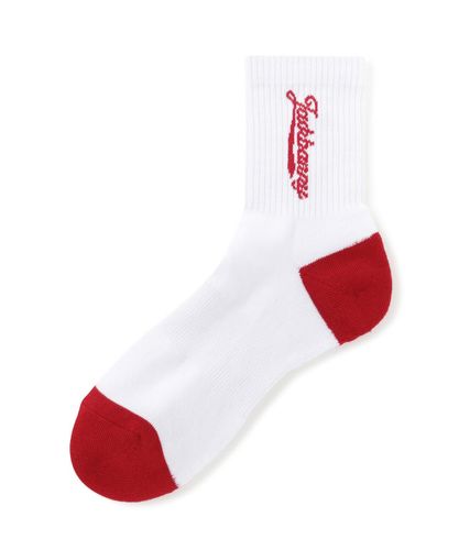 【新品】SAINT MICHAEL ソックス WHITE/RED SAINT MICHAEL/セントマイケル/SOCKS/EYE/WHITE | ROYAL FLASH