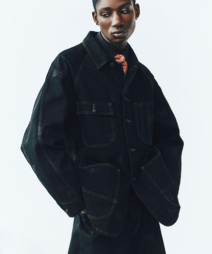 Needles/ニードルズ Rib Collar Track Jacket - Spider Web | BEAVER