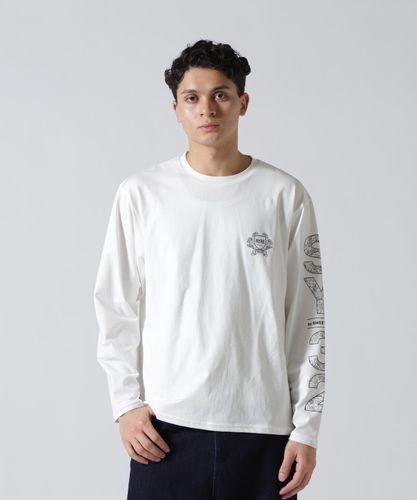 SAINT MICHAEL/セントマイケル/LS/TEE MORTOR CYCLE/WHITE | ROYAL