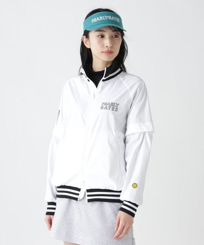 メッシュアンドメッシュVネックベスト (WOMENS) | PEARLY GATES