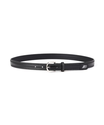 ROLLER BUCKLE LEATHER BELT | MARGARET HOWELL（マーガレット