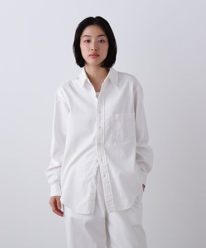 Y / TENCEL POPLIN OPEN COLLAR SHIRT | YLÈVE（イレーヴ） ｜【公式
