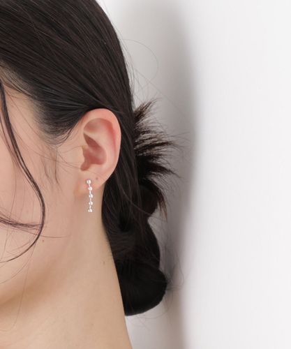 SASKIA DIEZ / サスキア ディーズ】FINE EARRINGS FRINGE CUBIC NO2