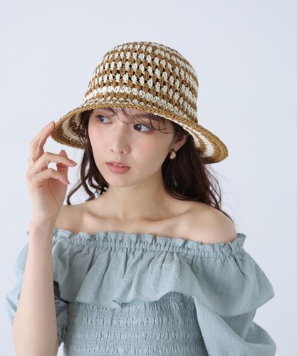 RAFFIA BRAID BOATER HAT/ラフィア ブレイド ボーターハット | Schott