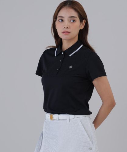 COOLMAXランダムロゴプリント半袖シャツ (WOMENS) | ST ANDREWS