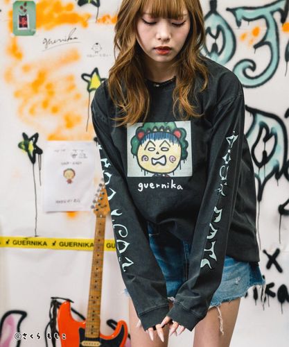 SAINT MICHAEL/セントマイケル×ボーンXレイズド/LS TEE/BORN SAINT