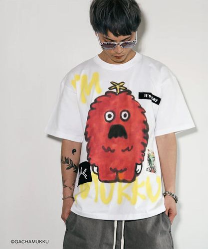 らんらん Guernika/ゲルニカ/らんま1/2 Paint T-shirt / らんま | ROYAL FLASH