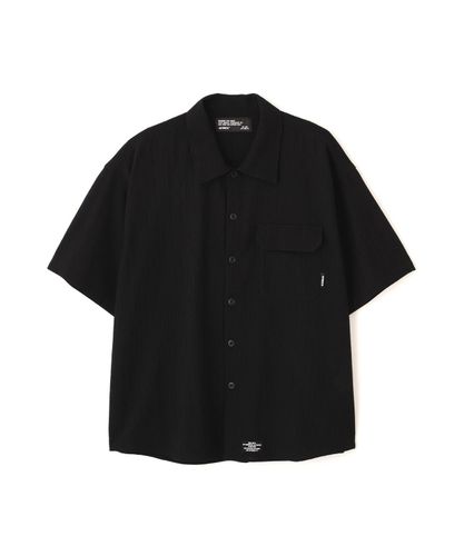 TFQP by HANDROOM》UTILITY SHORTSLEEVE SHIRT FLAT BLACK / 半袖