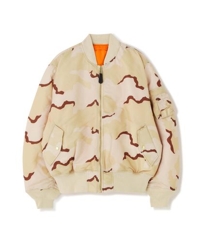 OXFORD CAMO MA-1 RELAXED FIT FLIGHT JACKET | Alpha Industries