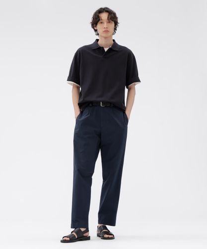 LINEN WOOL SILK PLAINWEAVE TROUSERS | MARGARET HOWELL