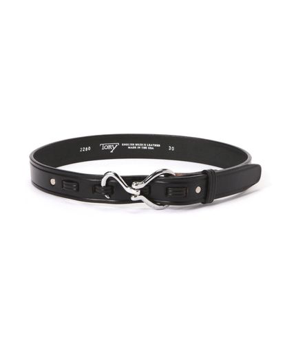 TORY LEATHER/トリーレザー Bridle Leather Spur Belt | BEAVER