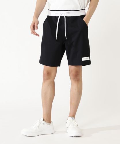 ストレッチサッカージャガードショートパンツ ＜BIGボーダー柄