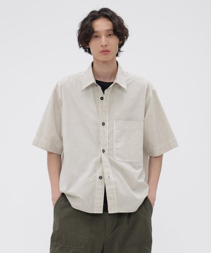 END ON END WEAVE COTTON SHIRT | MARGARET HOWELL（マーガレット