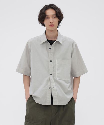 GARMENT DYE COTTON SHIRTING SHIRT | MARGARET HOWELL（マーガレット