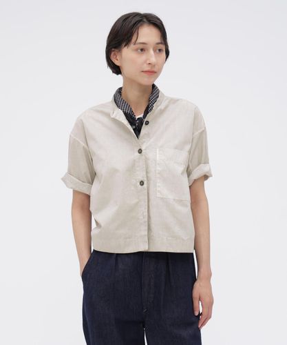 PIECE DYED COTTON POPLIN SHIRT | MARGARET HOWELL（マーガレット