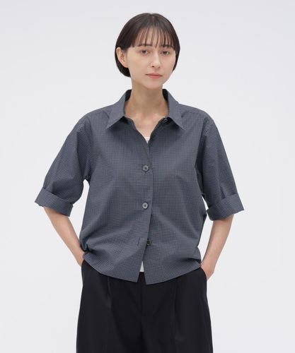 POLKA DOT COTTON POPLIN SHIRT | MARGARET HOWELL（マーガレット