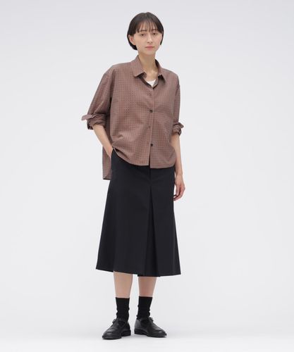 LIGHT COTTON POPLIN SKIRT | MARGARET HOWELL（マーガレット