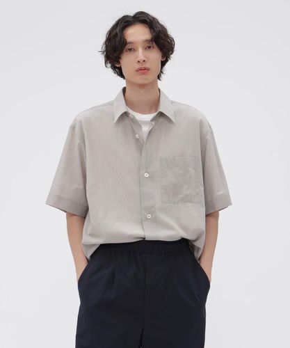 FINE COTTON TWILL SHIRTING SHIRT | MARGARET HOWELL（マーガレット