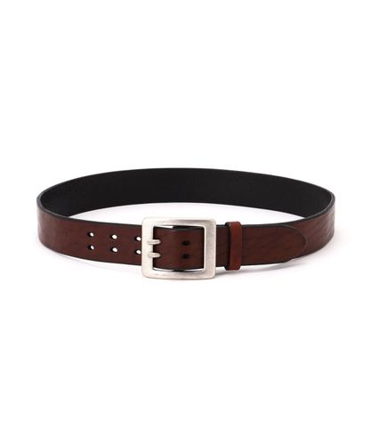 OILED LEATHER NARROW BELT | MARGARET HOWELL（マーガレット
