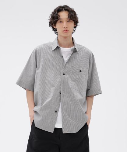 GARMENT DYED FINE COTTON OXFORD SHIRT | MARGARET HOWELL