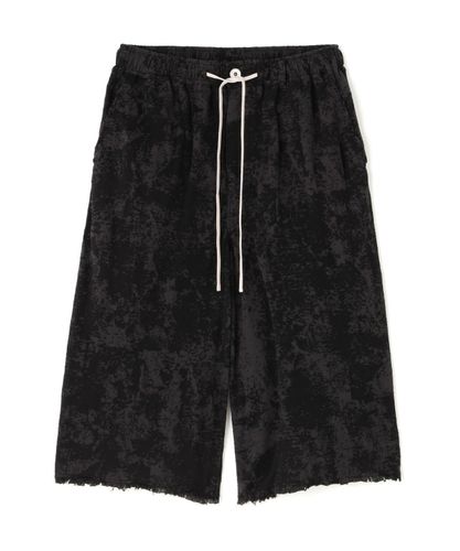 DankeSchon/ダンケシェーン/TC BLACK W-KNEE SHORTS | L.H.P