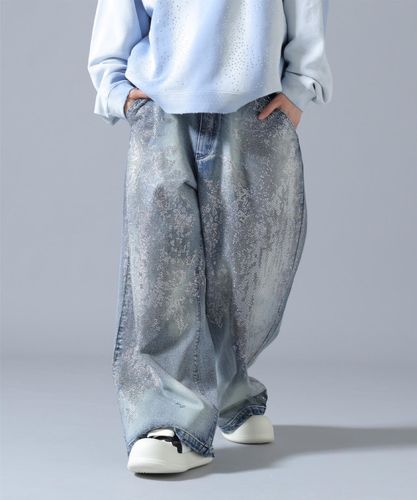SAINT MICHAEL/セントマイケル/PAINTER PANTS/DAMAGE/BLUE | ROYAL