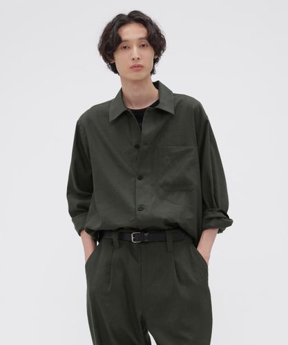 HIGHDENSE COTTON PLAINWEAVE SHIRT | MARGARET HOWELL（マーガレット