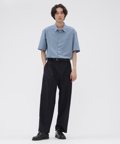 LINEN WOOL SILK PLAINWEAVE TROUSERS | MARGARET HOWELL