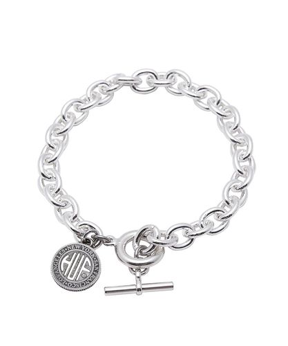 20/80】トゥエンティーエイティー/STERLING SILVER ID BRACELET 8mm
