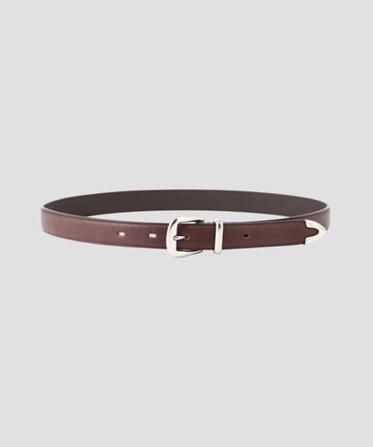 OILED LEATHER NARROW BELT | MARGARET HOWELL（マーガレット