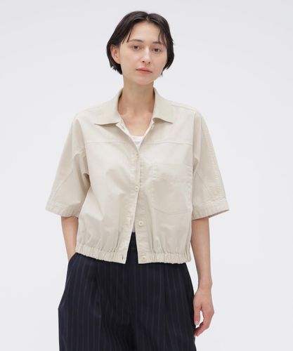 PIECE DYED COTTON POPLIN SHIRT | MARGARET HOWELL（マーガレット
