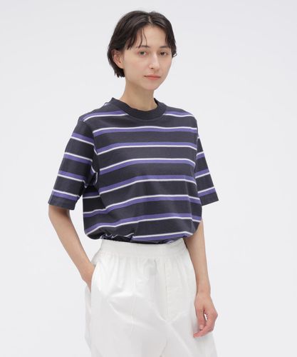 TEXTURED COTTON STRIPE TOP | MARGARET HOWELL（マーガレット