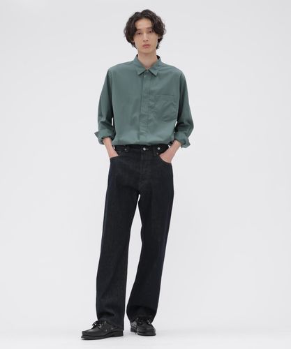 LINEN WOOL SILK PLAINWEAVE TROUSERS | MARGARET HOWELL