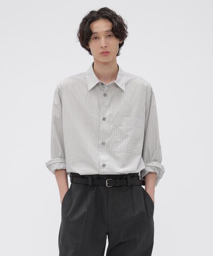 TWO TONE GRAPH CHECK COTTON SHIRT | MARGARET HOWELL（マーガレット