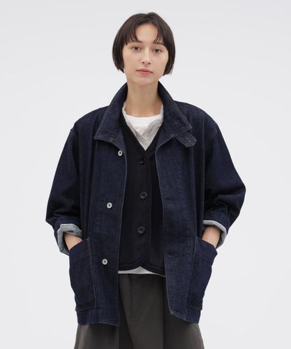 FADED WOOL LINEN TWILL JACKET | MARGARET HOWELL（マーガレット