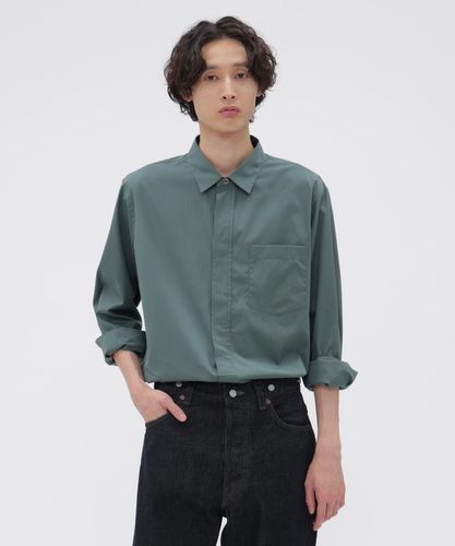 EGYPTIAN COTTON PLAINWEAVE SHIRT | MARGARET HOWELL（マーガレット
