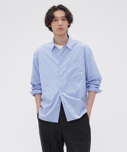 FINE COTTON TWILL SHIRTING SHIRT | MARGARET HOWELL（マーガレット